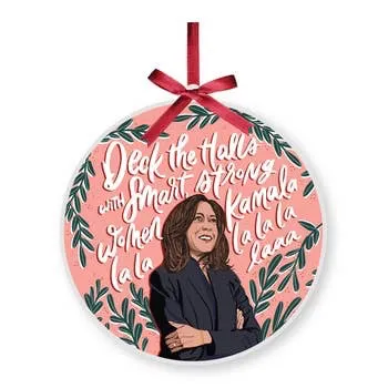 Kamala La La Holiday Ornament