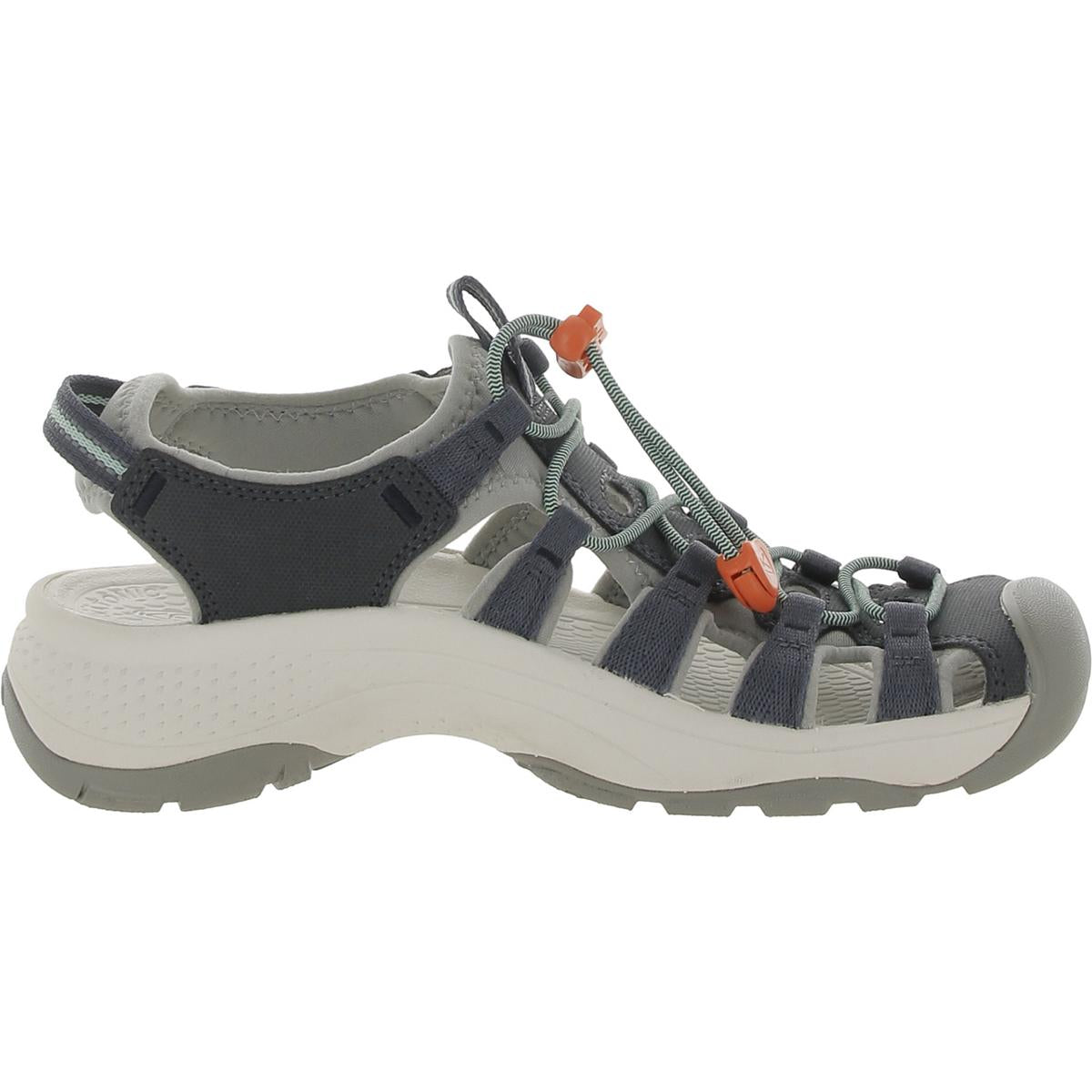 Keen Womens Astoria West Slip On Closed Toe Gladiator Sandals