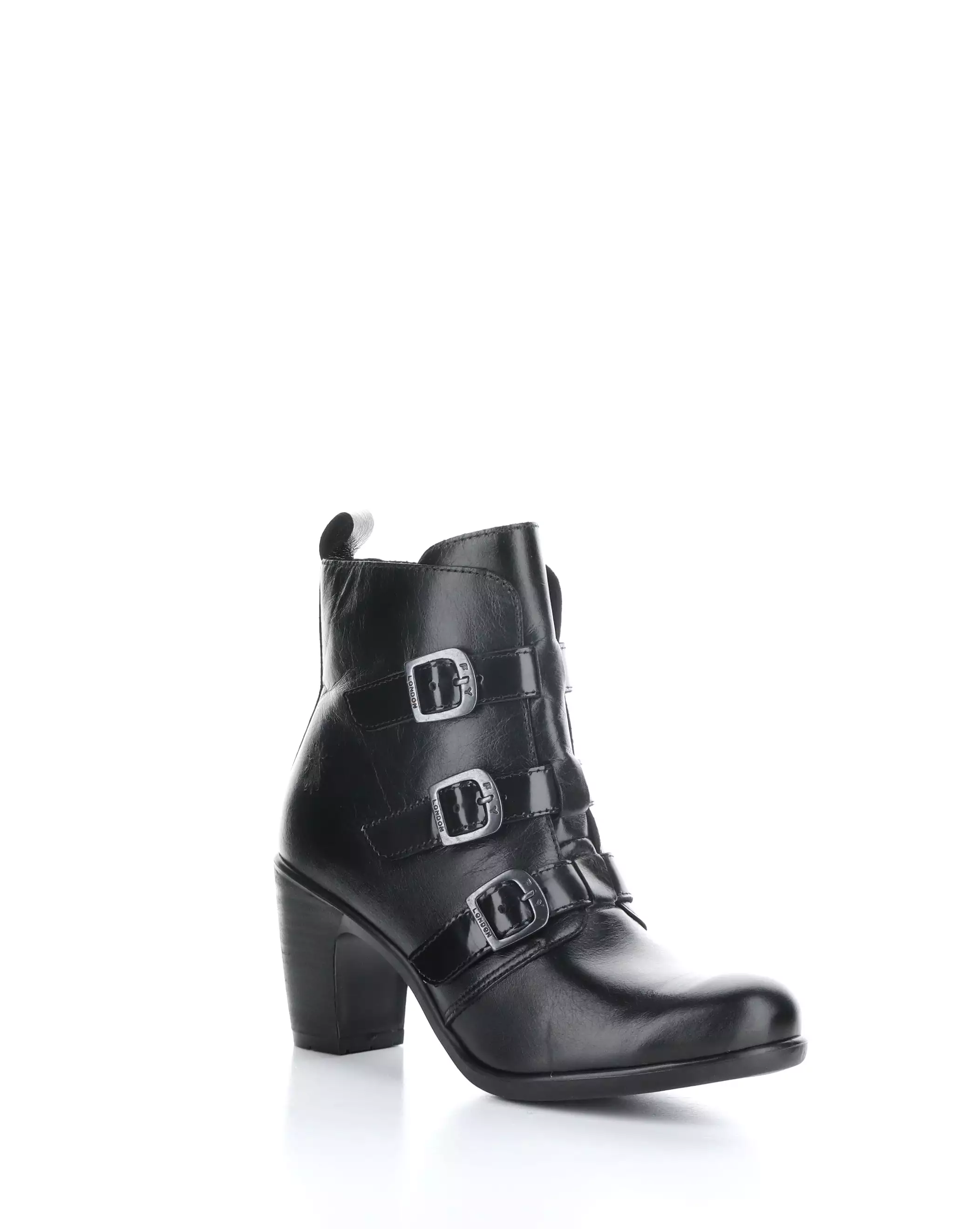 KLEA012FLY 000 BLACK Round Toe Boots