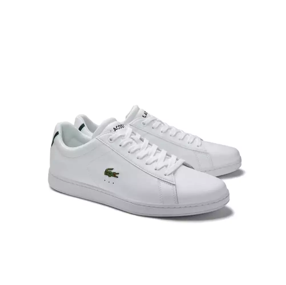 LACOSTE Carnaby BL21 1 SMA Men | White/Navy (7-41SMA0002042)