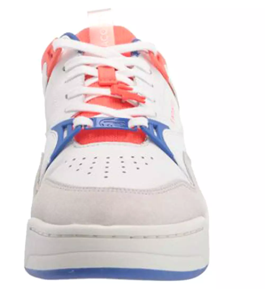 LACOSTE Court Slam 07213 SFA Women | White/Blue (7-41SFA0061080)