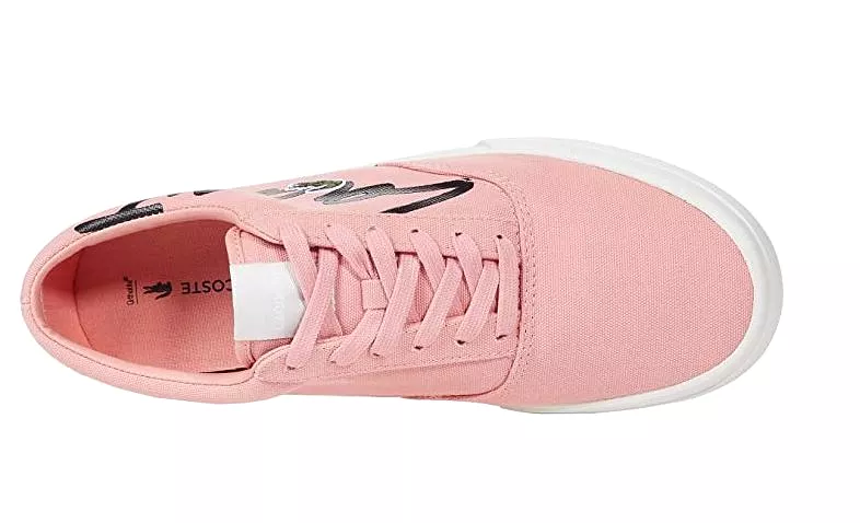 LACOSTE Jump Serve Lace 0121 1 Women | Pink/White (7-42CFA0010PW1)