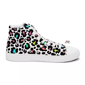 Leopard High Top Canvas Shoes