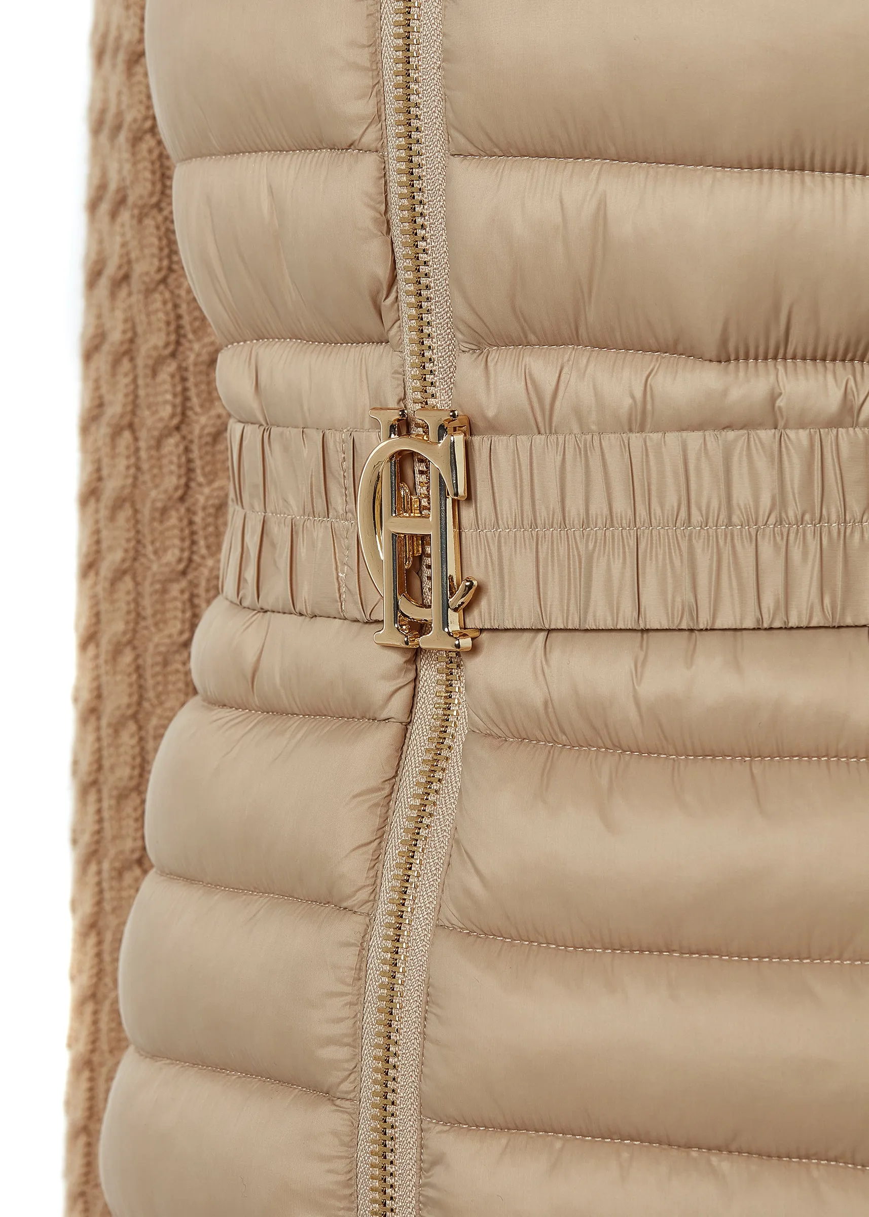 Linfold Hybrid Coat (Champagne)