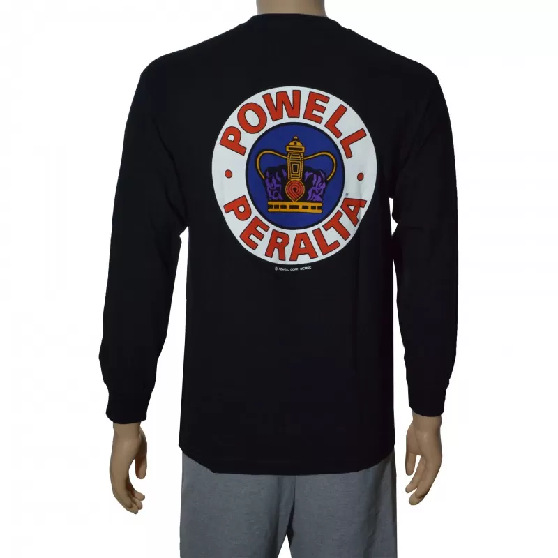 Longsleeve Powell Peralta Supreme - Black