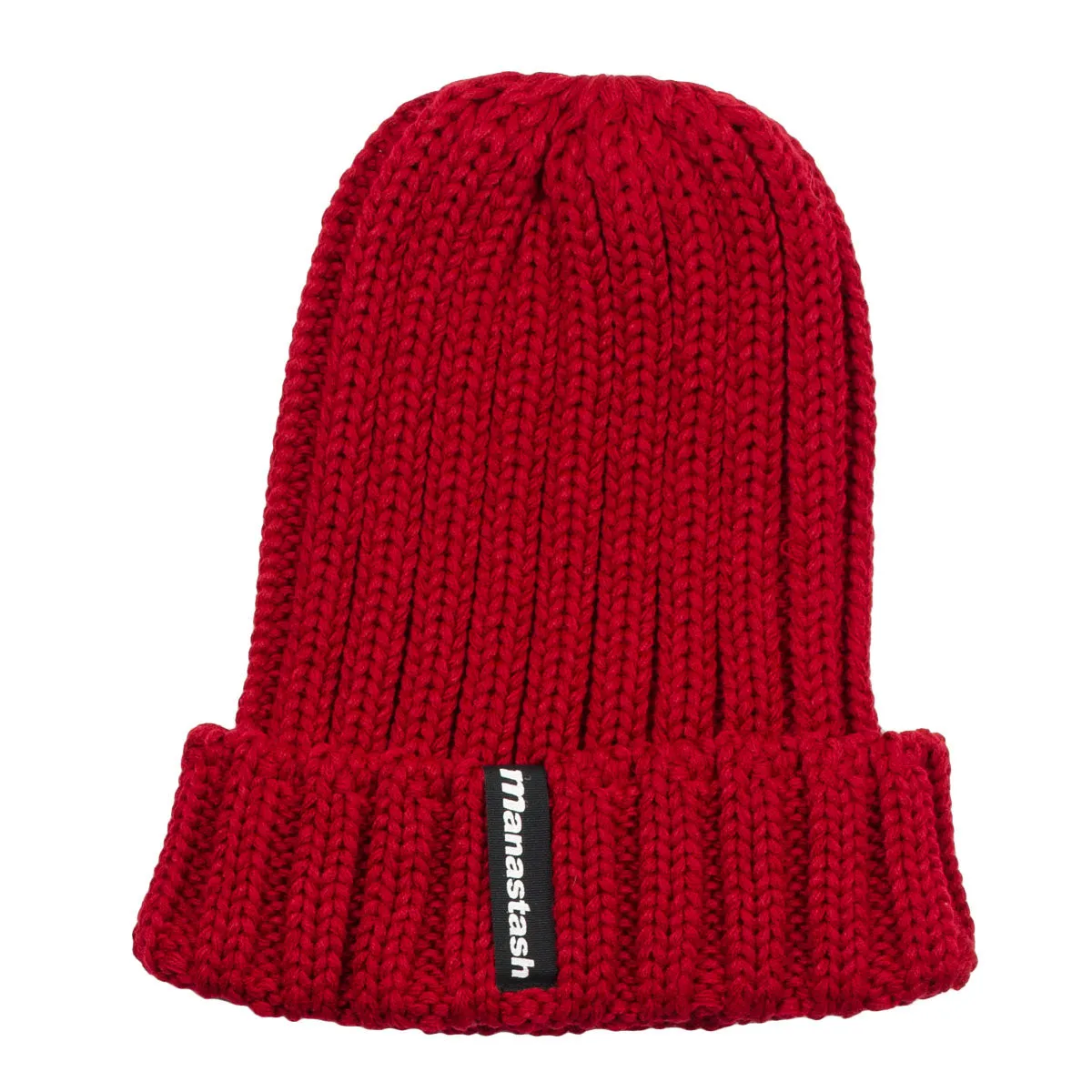 Manastash - 90's Logo Beanie II - Dark Red