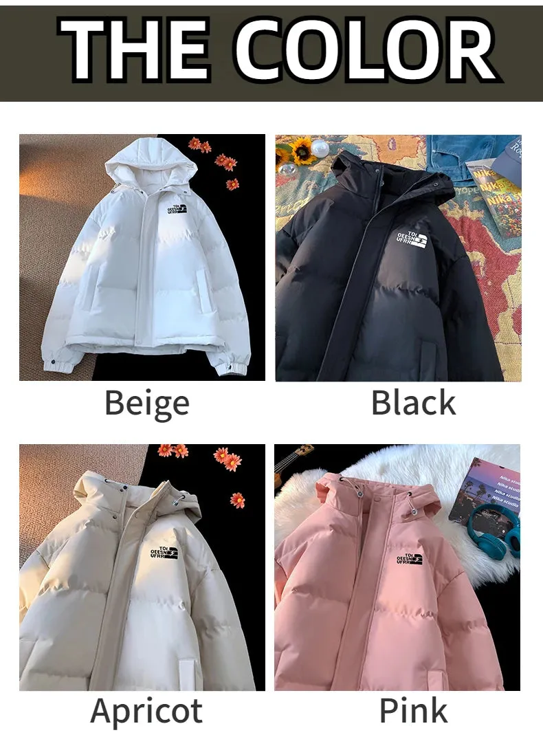 Mandarin Collar Puffer Outwear Jacket