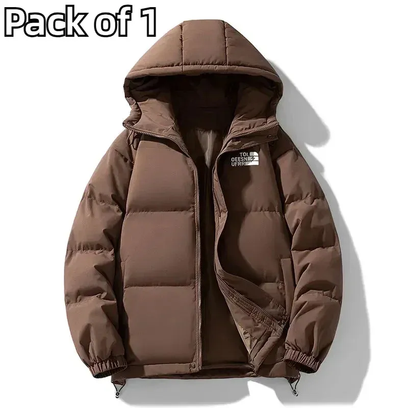 Mandarin Collar Puffer Outwear Jacket