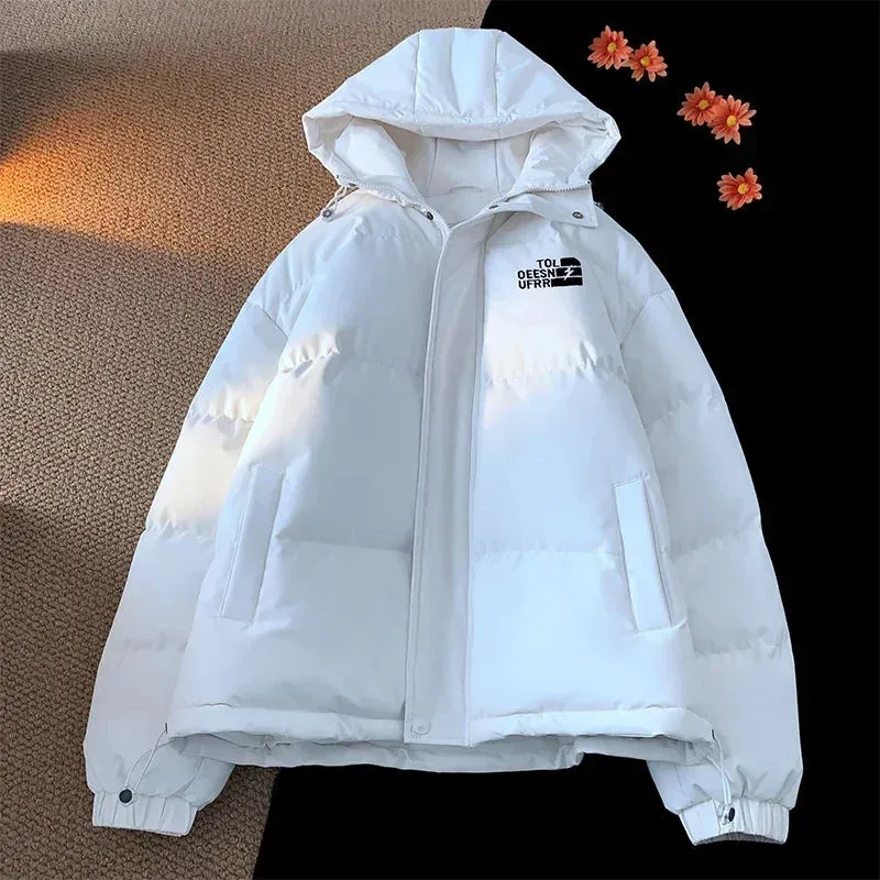 Mandarin Collar Puffer Outwear Jacket