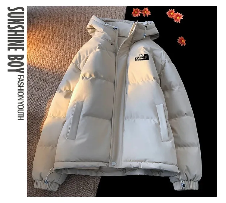 Mandarin Collar Puffer Outwear Jacket