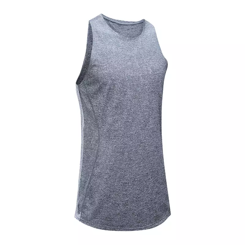 Men's Fitness Undershirt Outdoor Running Gym Quick Dry Sports Vests Summer Loose Breathable Sports Clothes