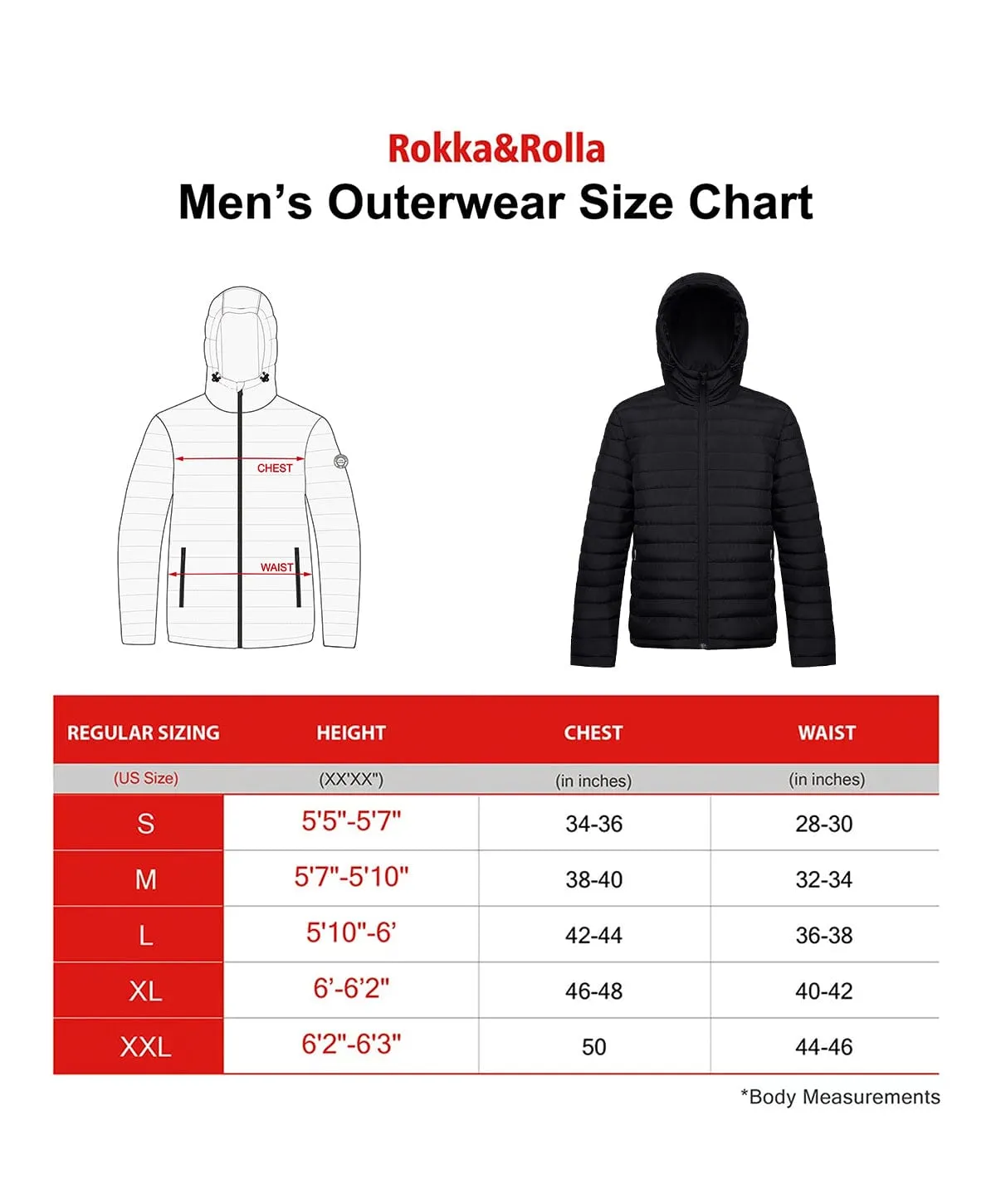 Men's Light Weight Puffer Jacket