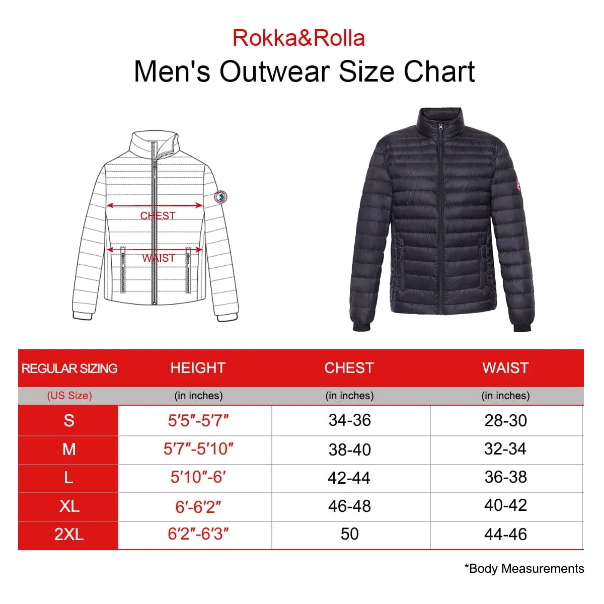 Men's Ultra Light Packable Down Puffer Jacket