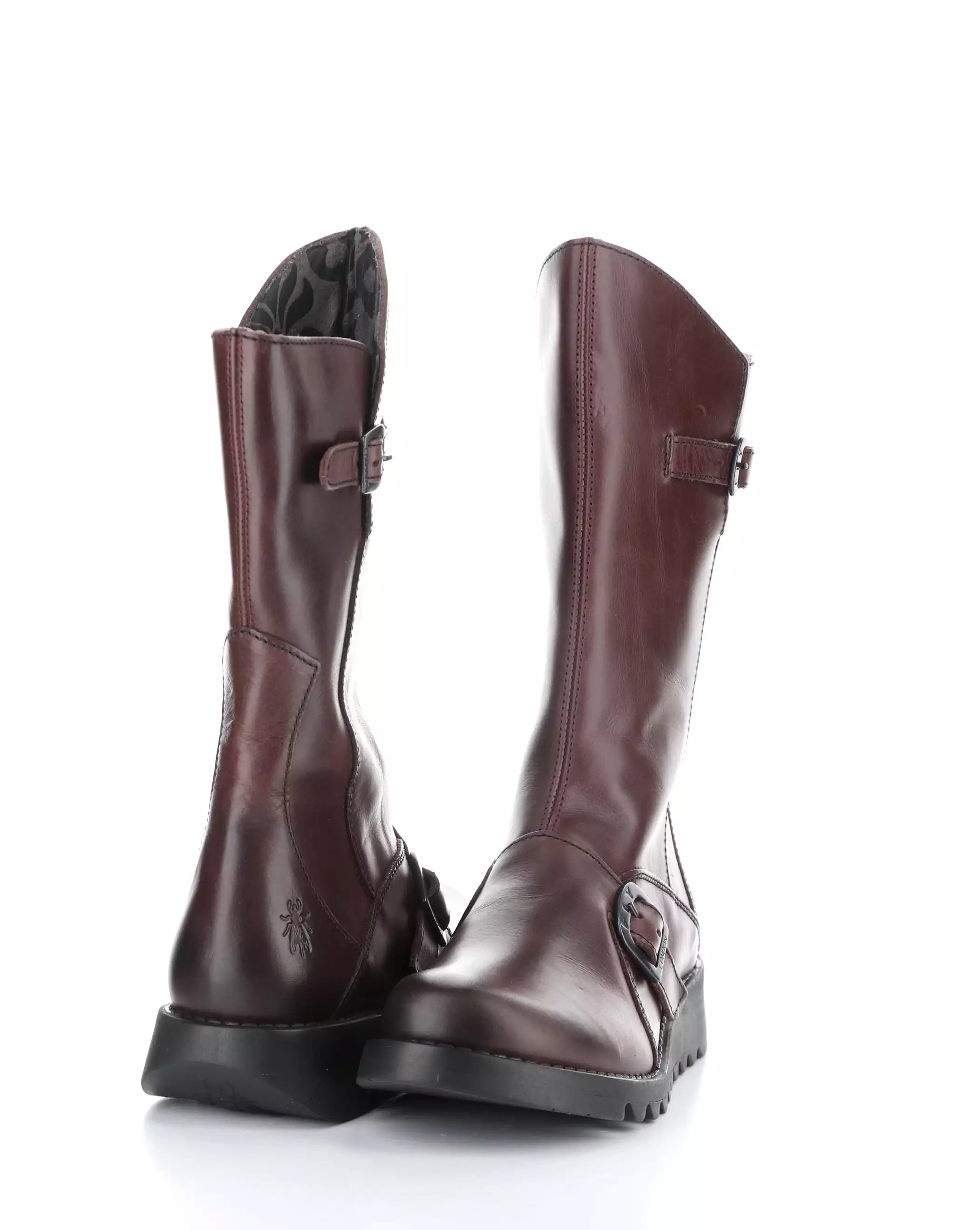 MES913FLY 032 WINE Round Toe Boots