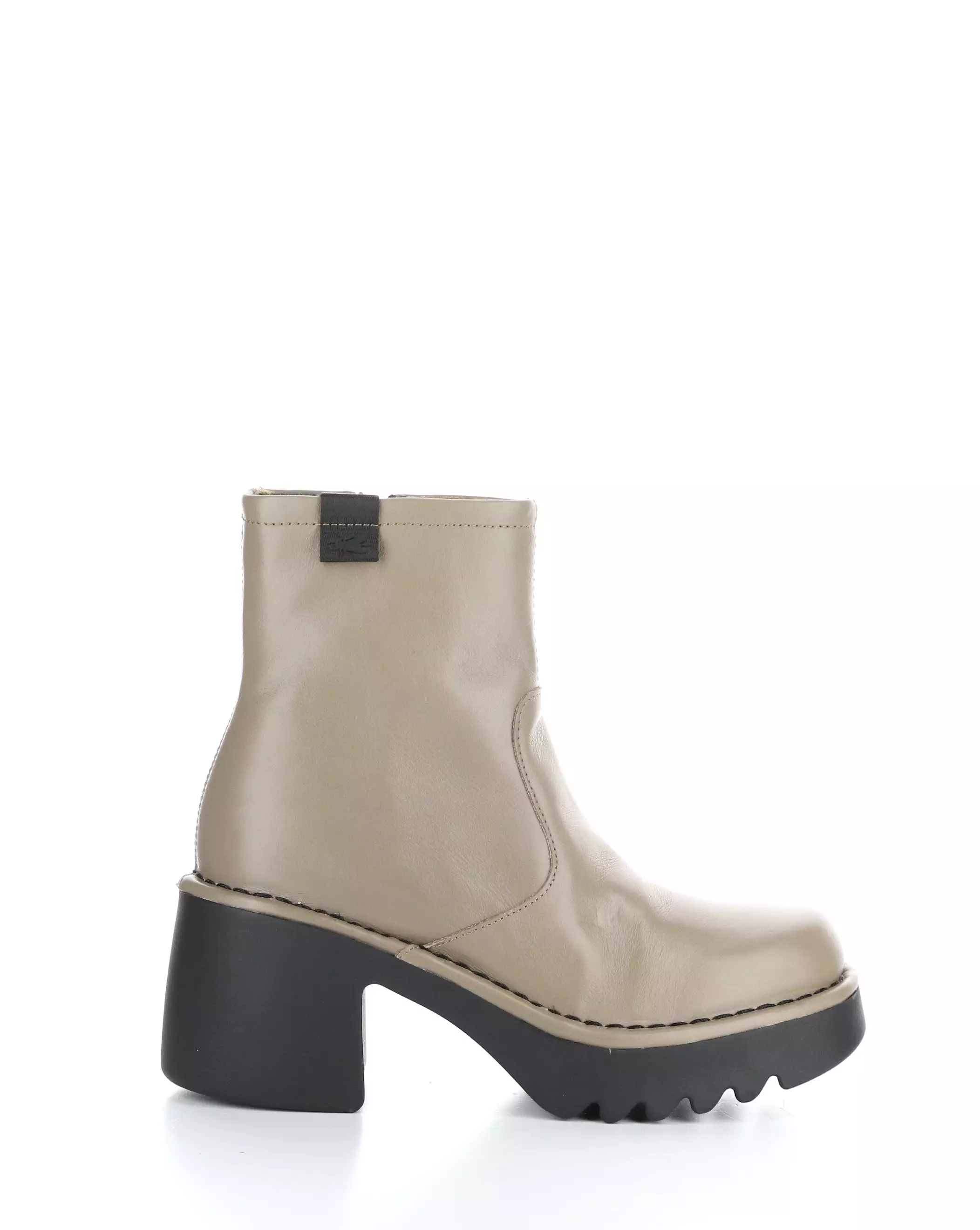 MOGE250FLY 005 TAUPE Round Toe Boots