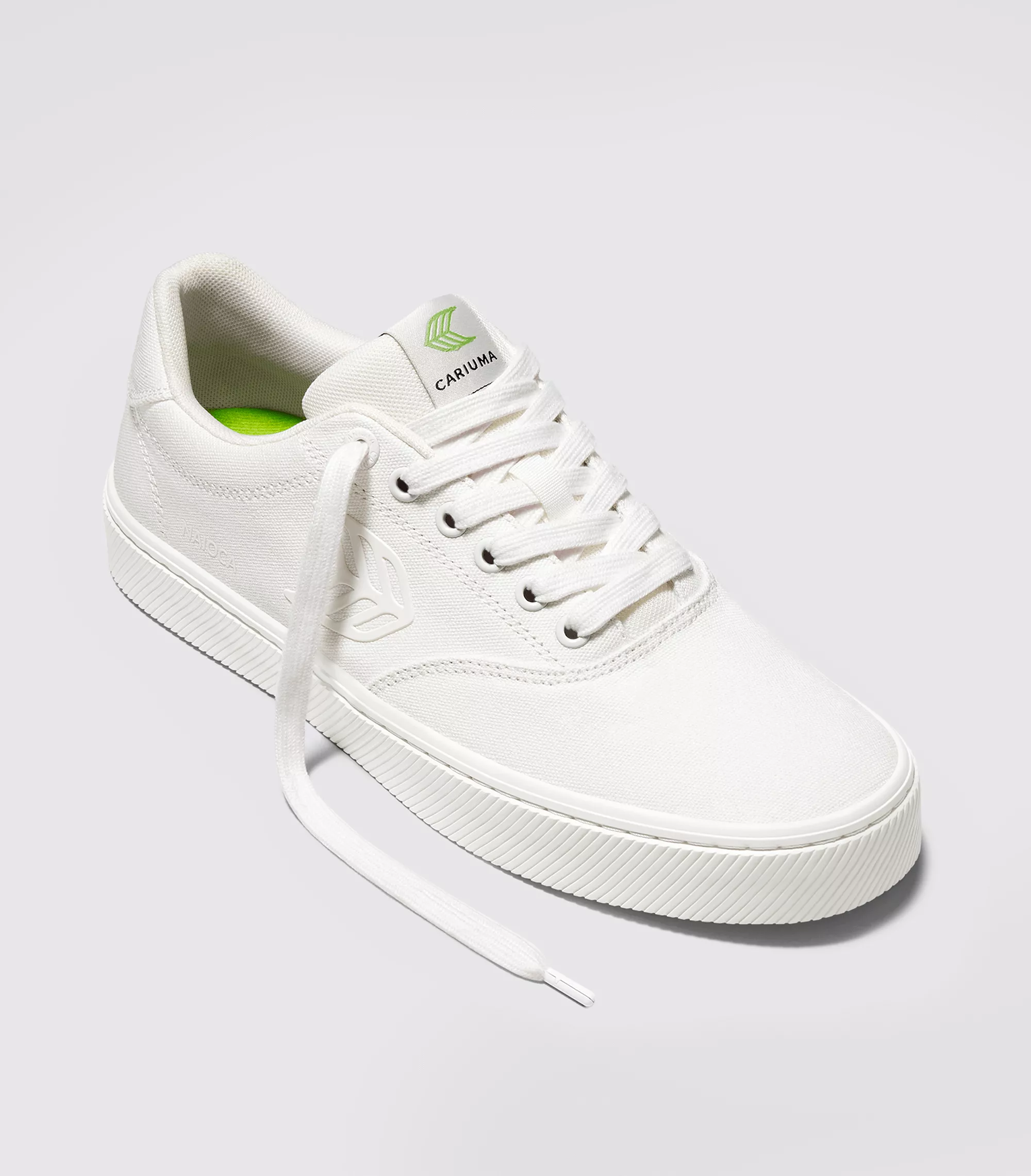 NAIOCA Canvas Off-White Canvas Sneaker Women