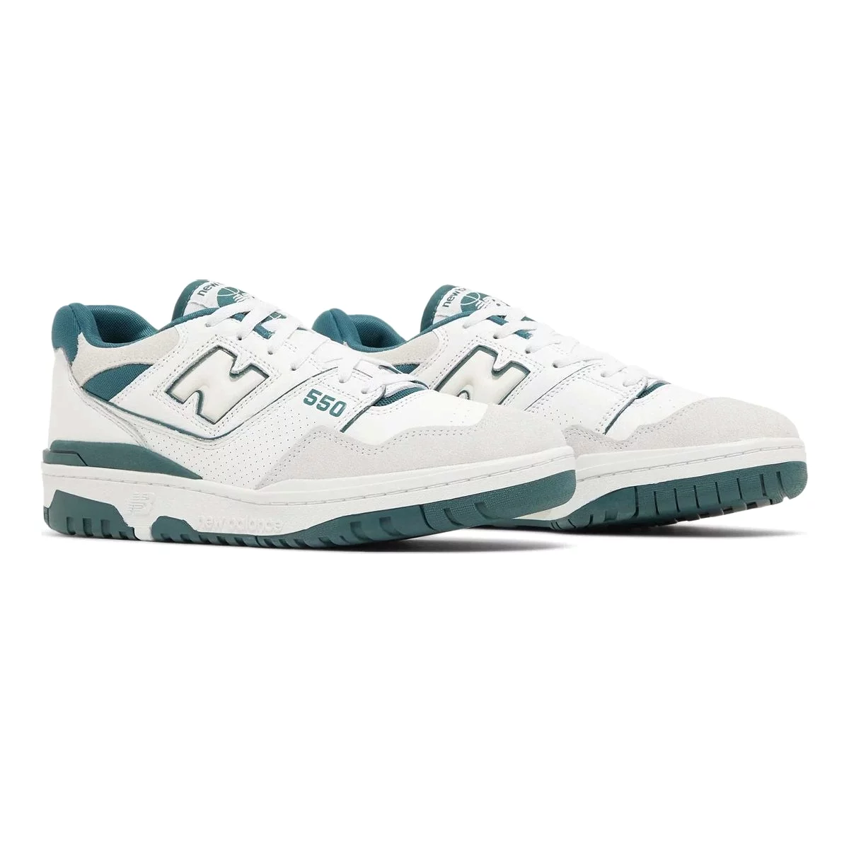 New Balance Men's BB550STA White/Teal