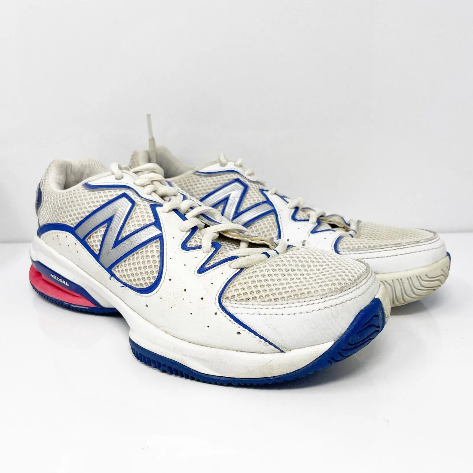 New Balance Womens 786 WC786WP White Running Shoes Sneakers Size 8.5 D