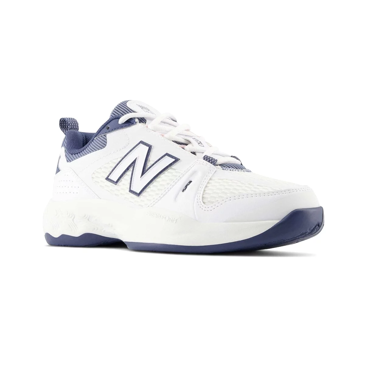 New Balance Women's Fresh Foam X WC1007WT White/Sea Salt/Blue