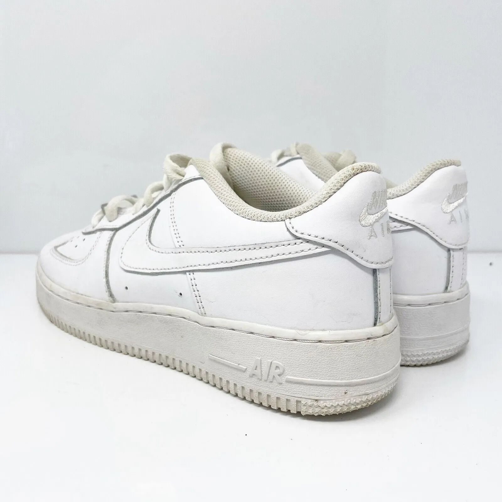 Nike Boys Air Force 1 LE DH2920-111 White Casual Shoes Sneakers Size 7Y