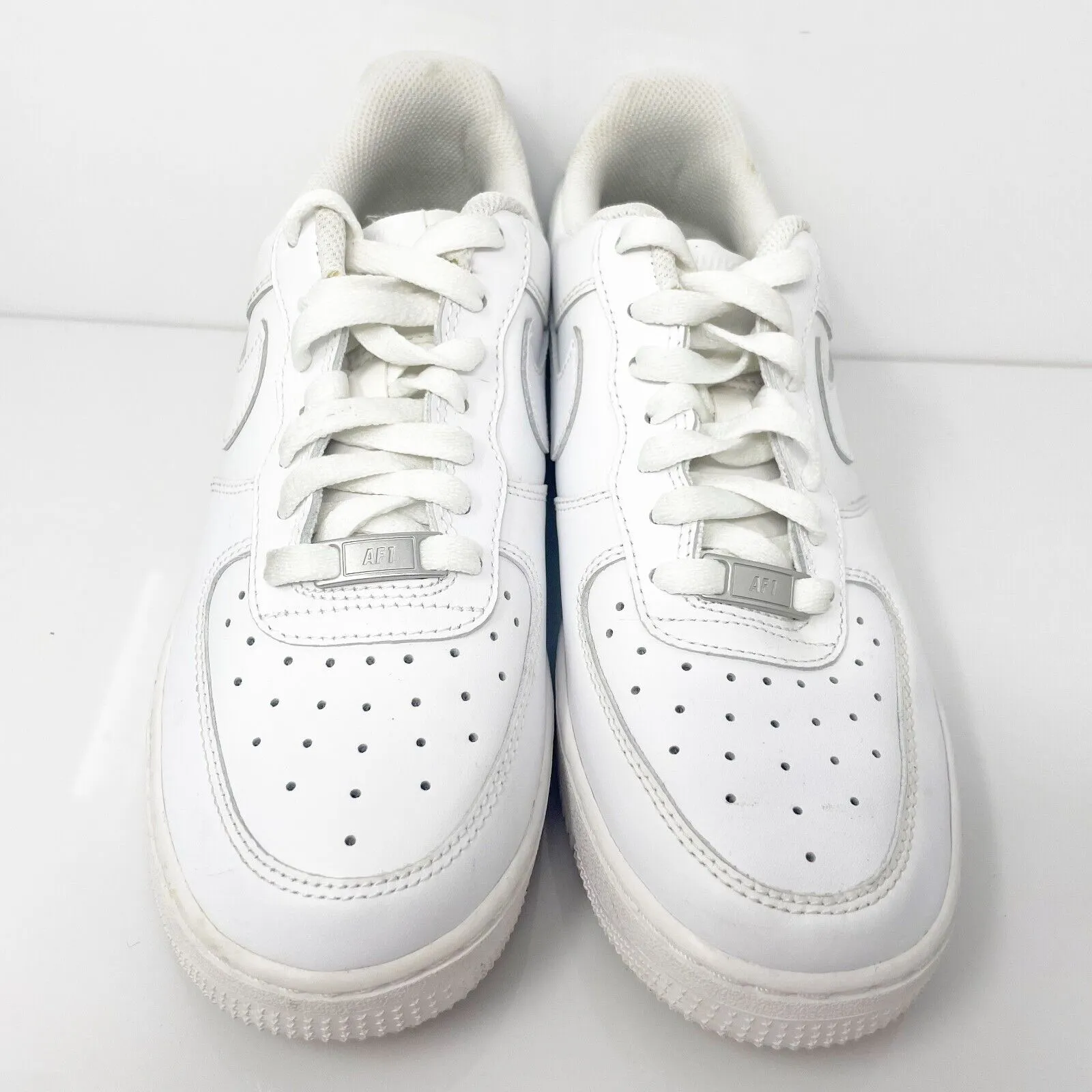 Nike Mens Air Force 1 07 CW2288-111 White Casual Shoes Sneakers Size 6.5