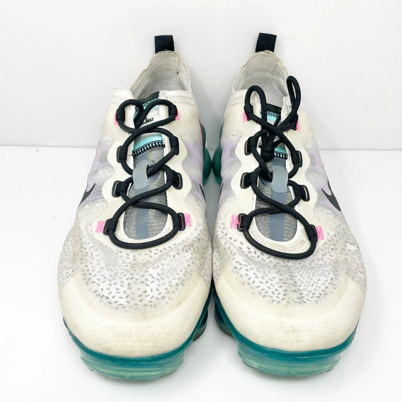 Nike Mens Air Vapormax 2019 AR6631-009 White Running Shoes Sneakers Size 9