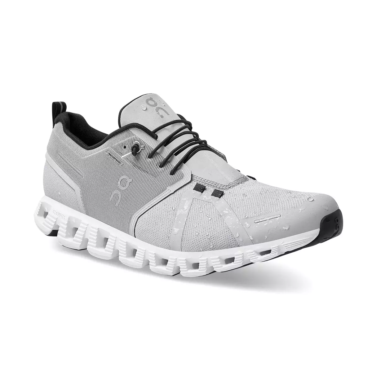 On Running Women's Cloud 5 Waterproof Glacier/White