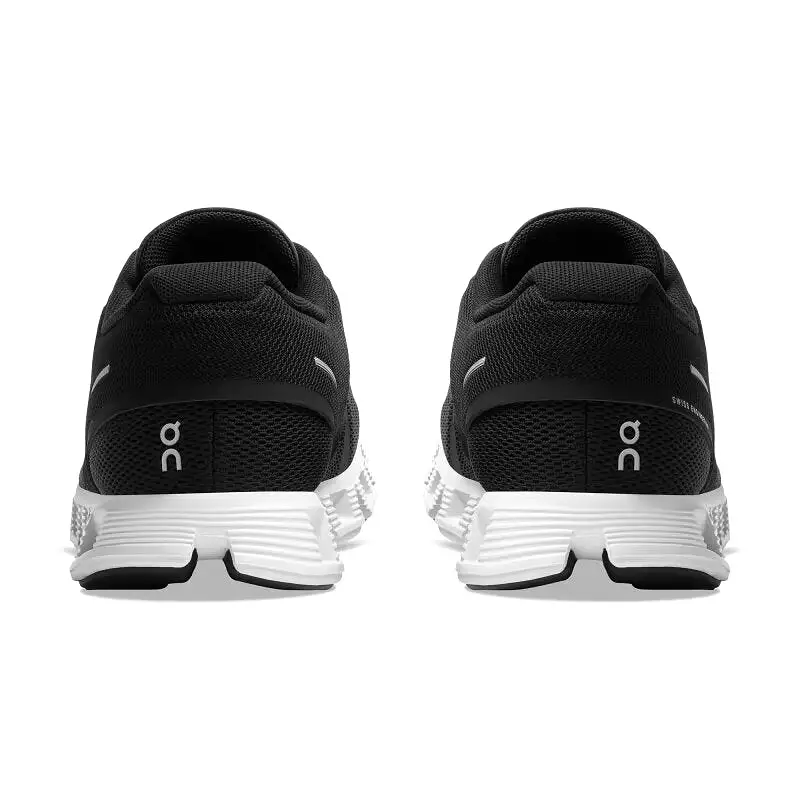 On Women's Cloud 5 Sneaker - Black/White