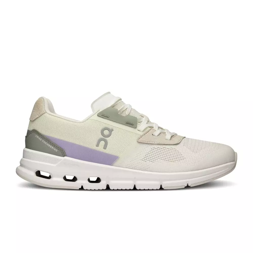 On Women's Cloudrift Sneaker - Undyed-White/Wisteria