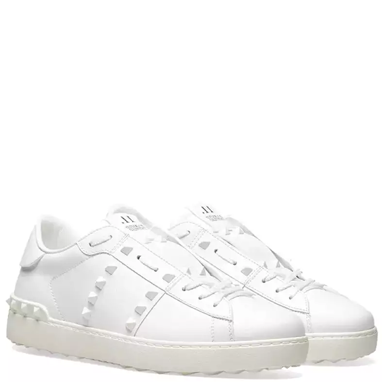 Open Sneaker Untitled, White/White