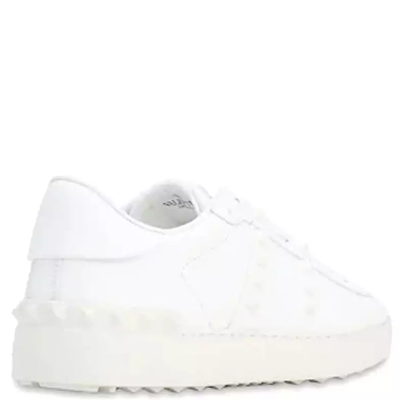 Open Sneaker Untitled, White/White