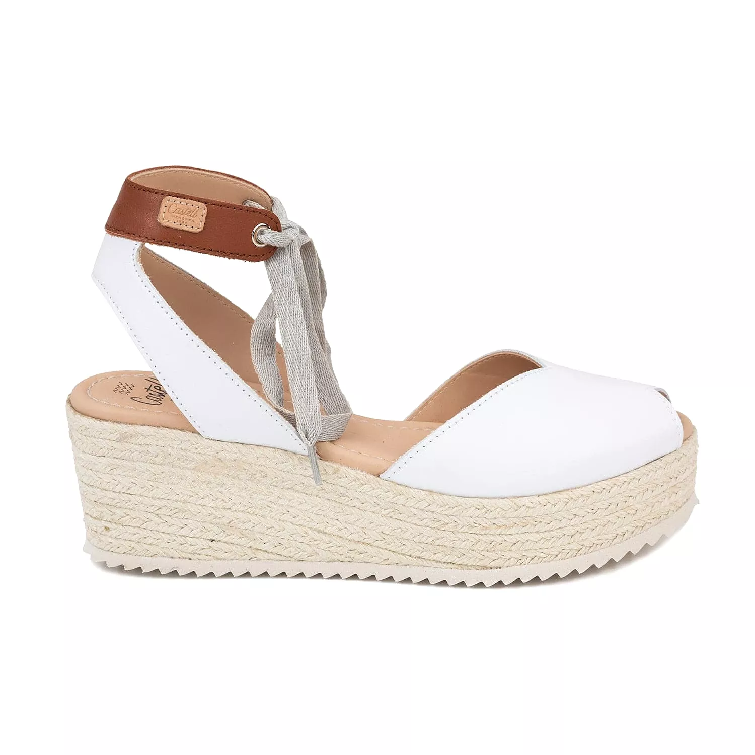 Open Toe Leather Menorcan Sandal For Women - Toy 2178 Ciervo