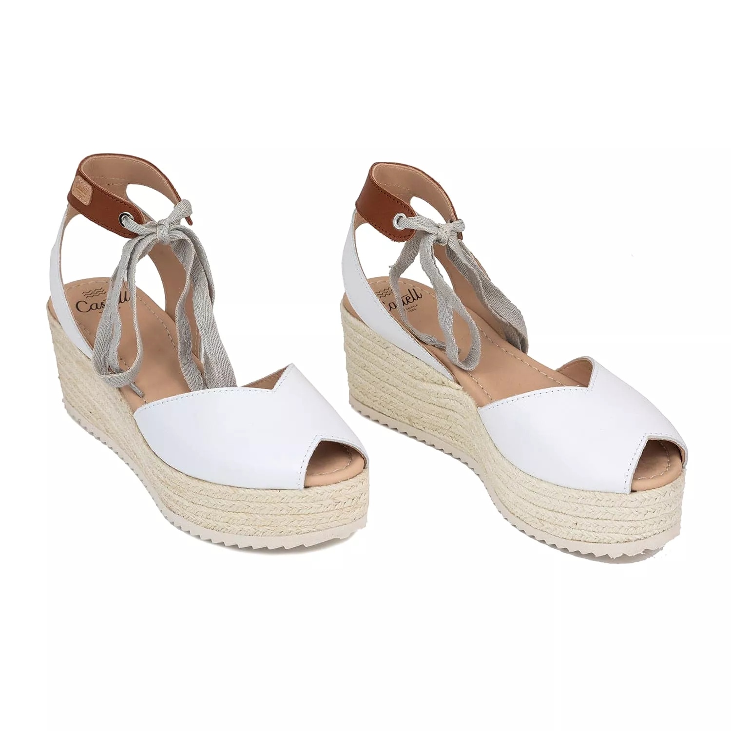 Open Toe Leather Menorcan Sandal For Women - Toy 2178 Ciervo