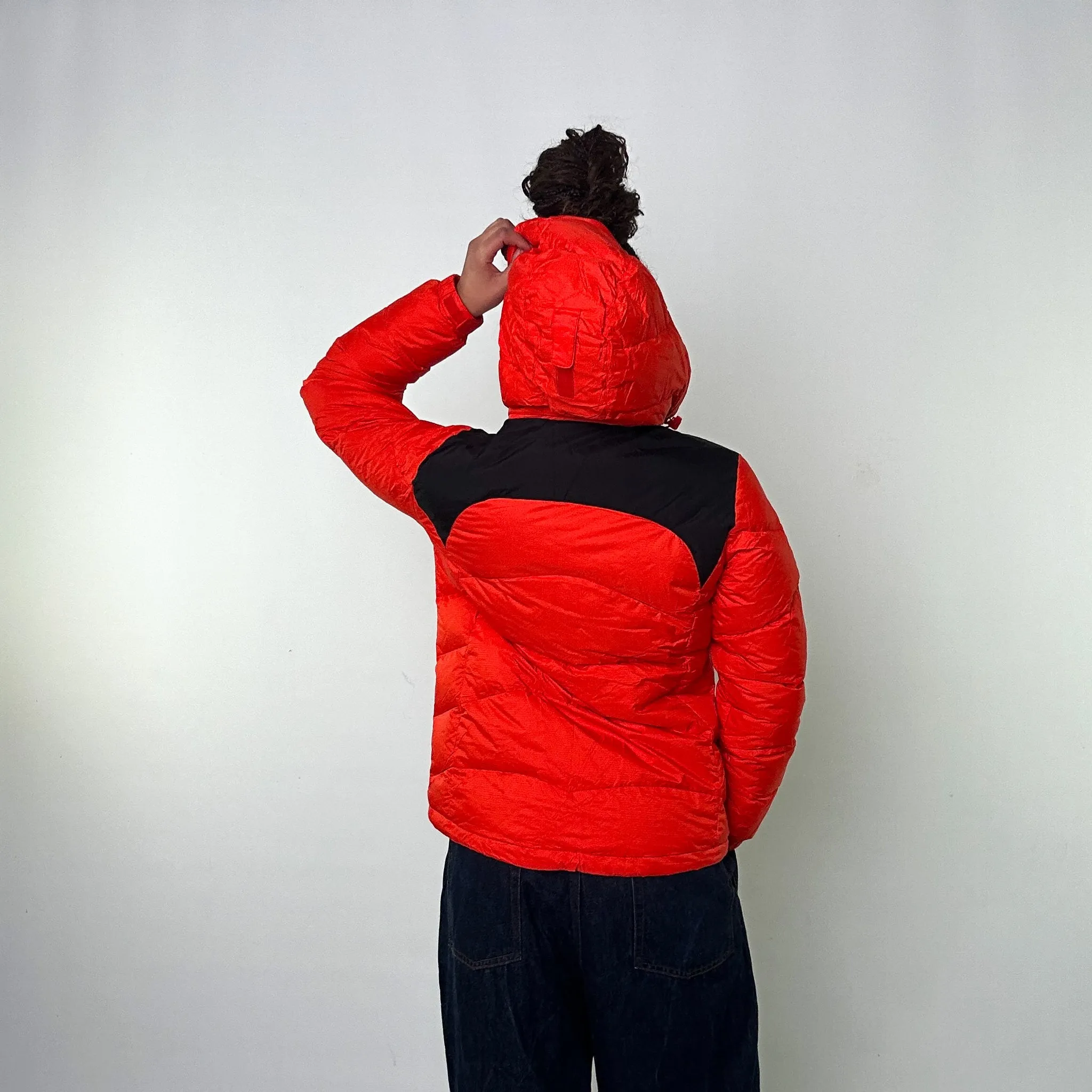 Orange 90s Mont Bell Puffer Jacket Coat (M)