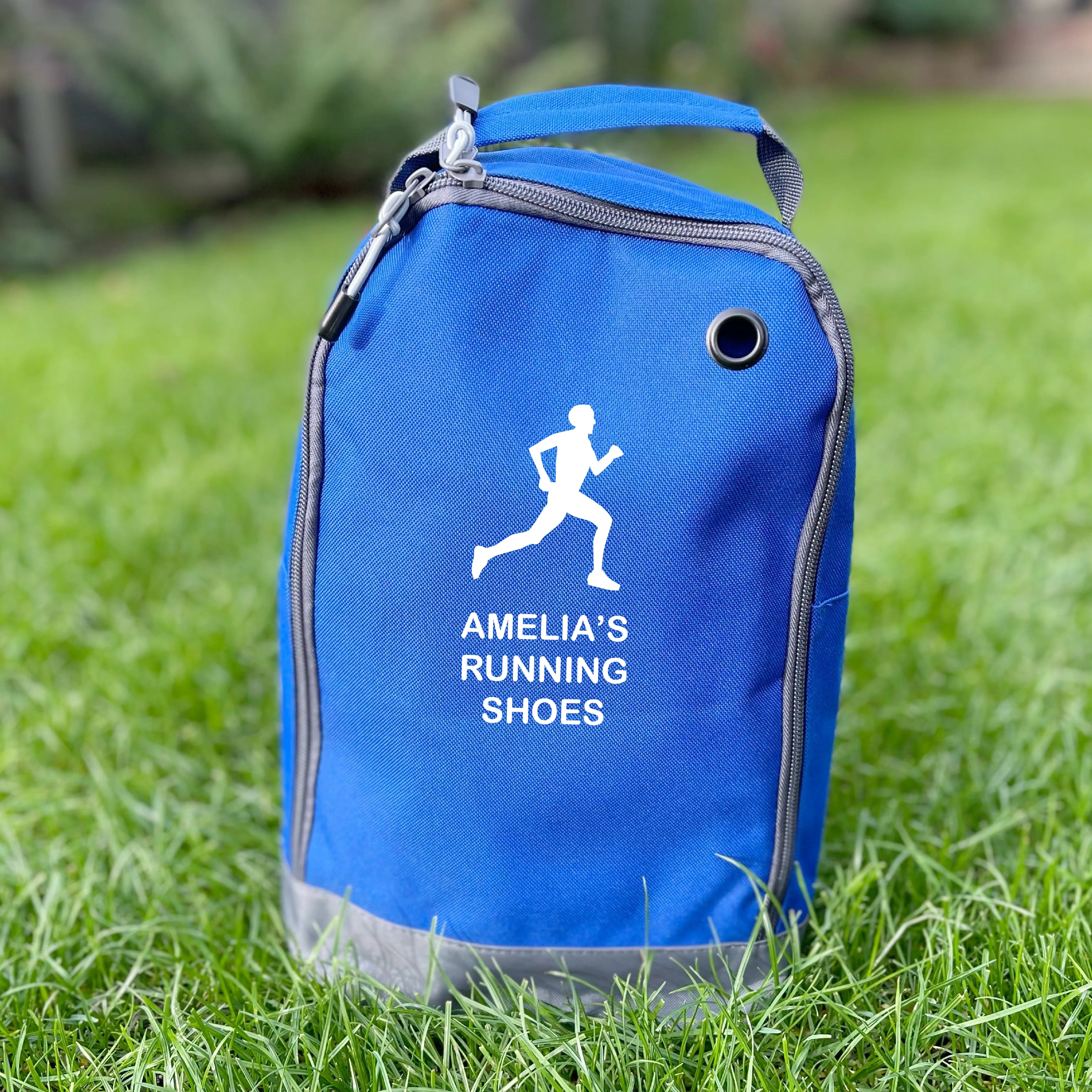 Personalised Running Man Shoes Boot Bag