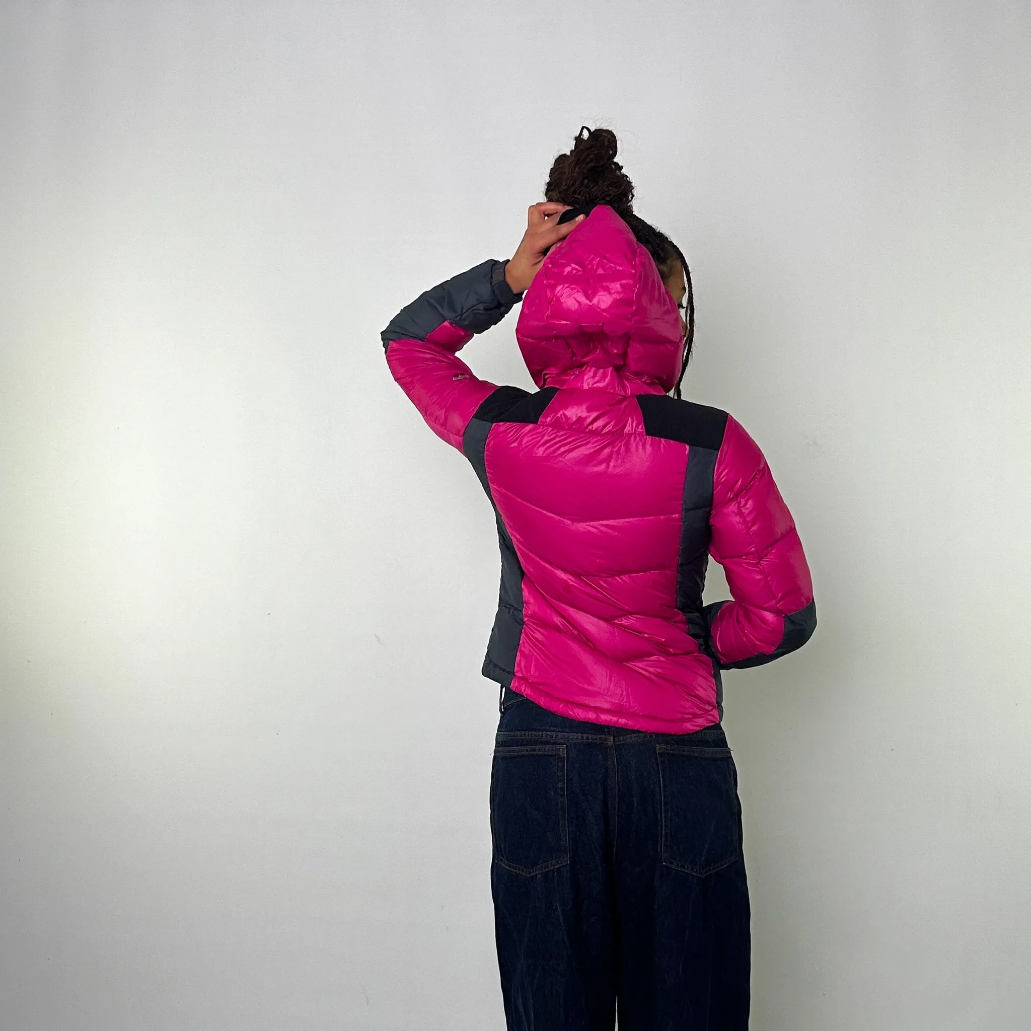 Pink y2ks Mont Bell EX 800 Puffer Jacket Coat (S)