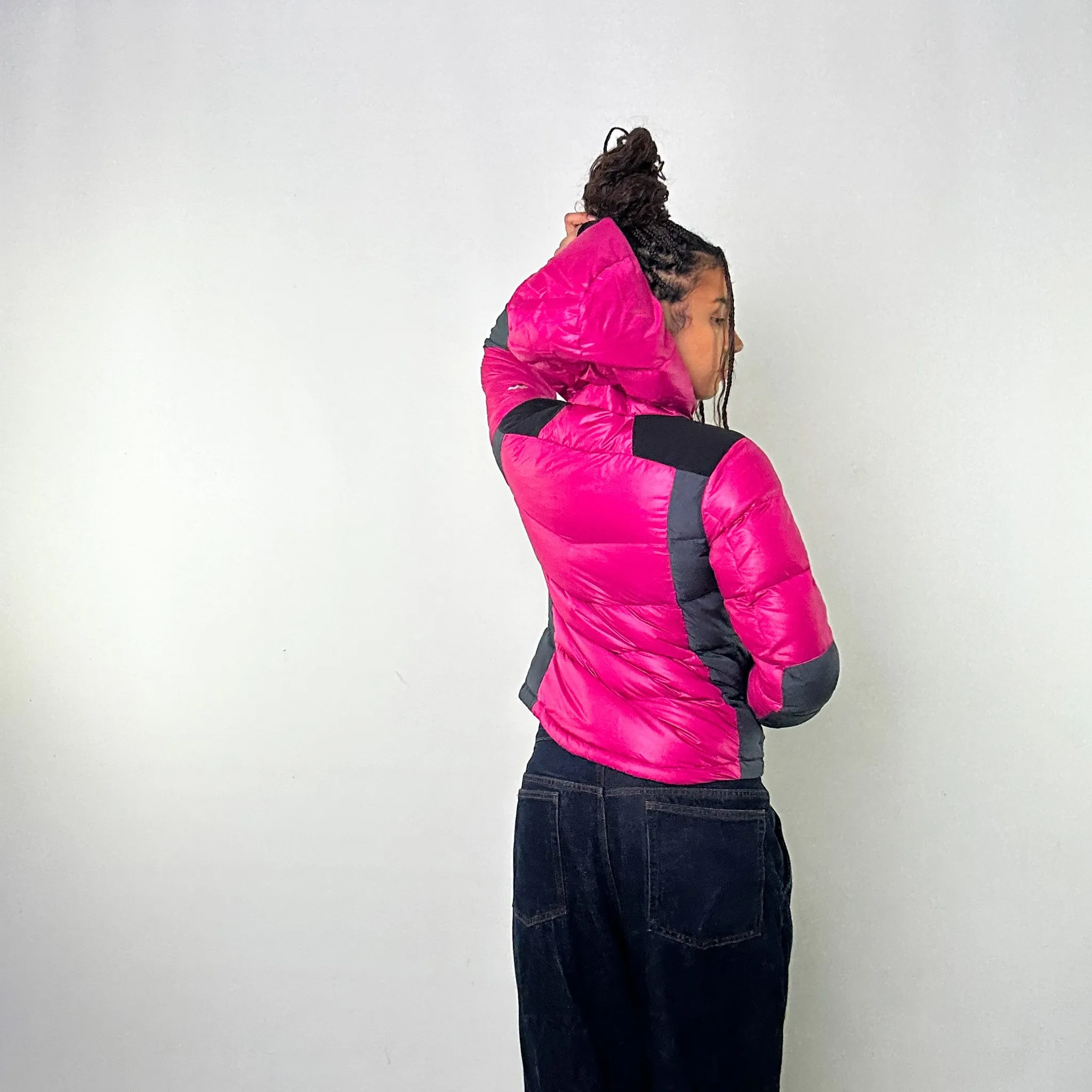 Pink y2ks Mont Bell EX 800 Puffer Jacket Coat (S)