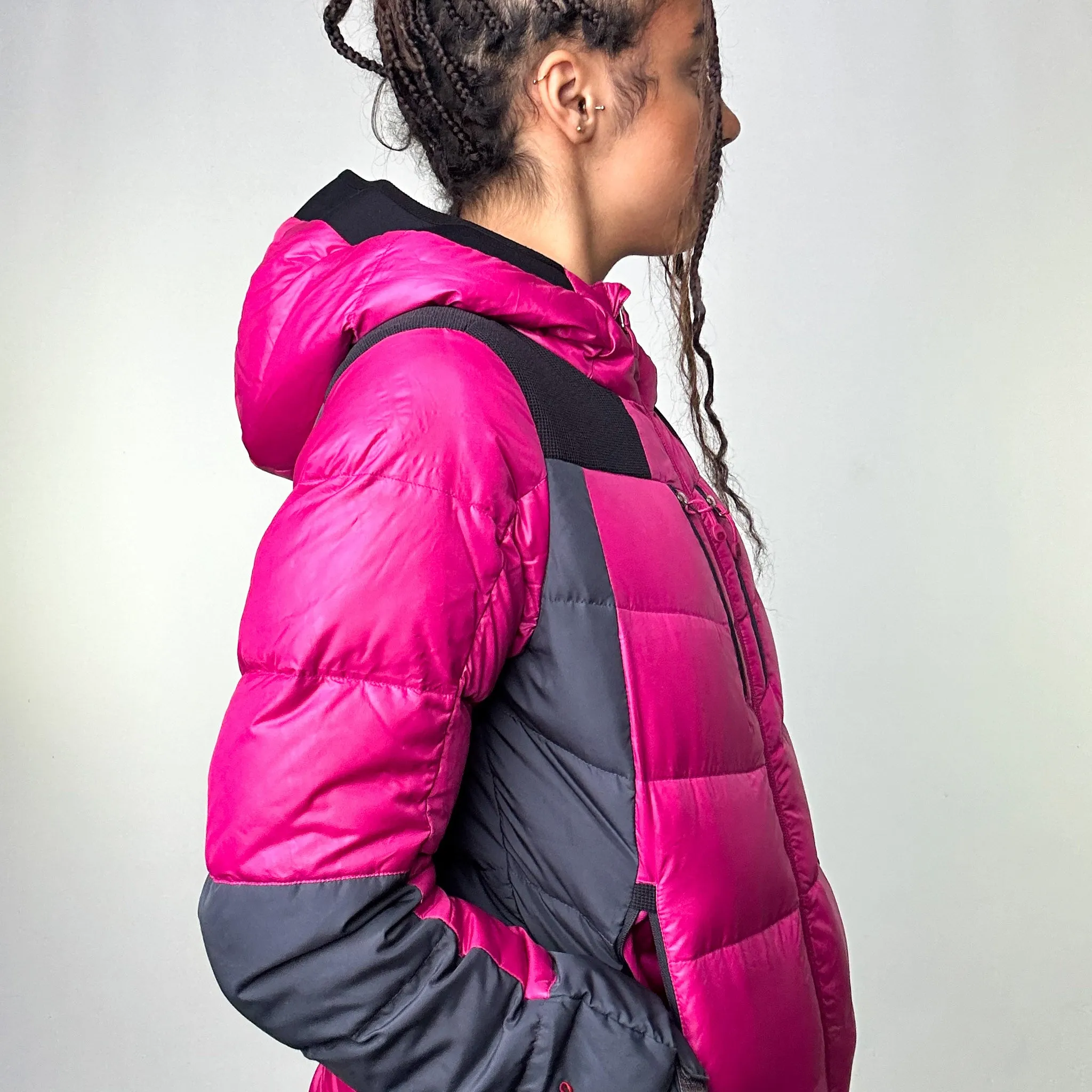 Pink y2ks Mont Bell EX 800 Puffer Jacket Coat (S)