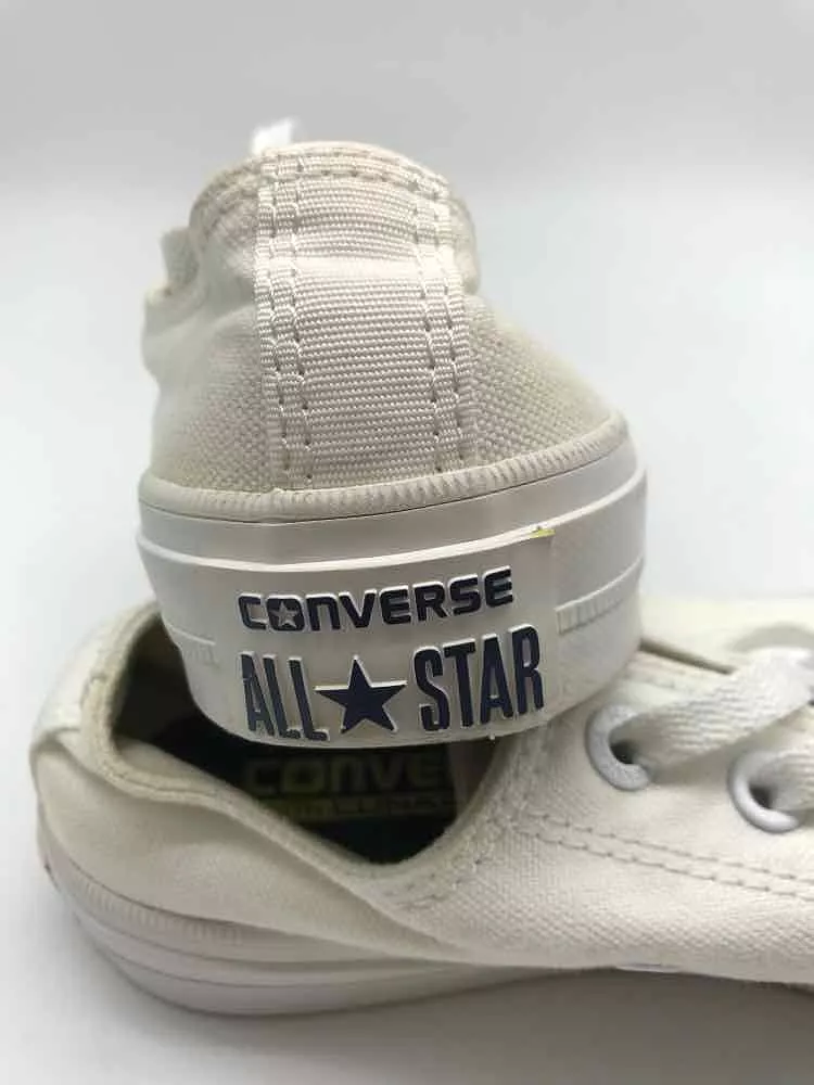 Pre-Owned Converse White Size 6 Fashion Sneaker Athletic Shoes