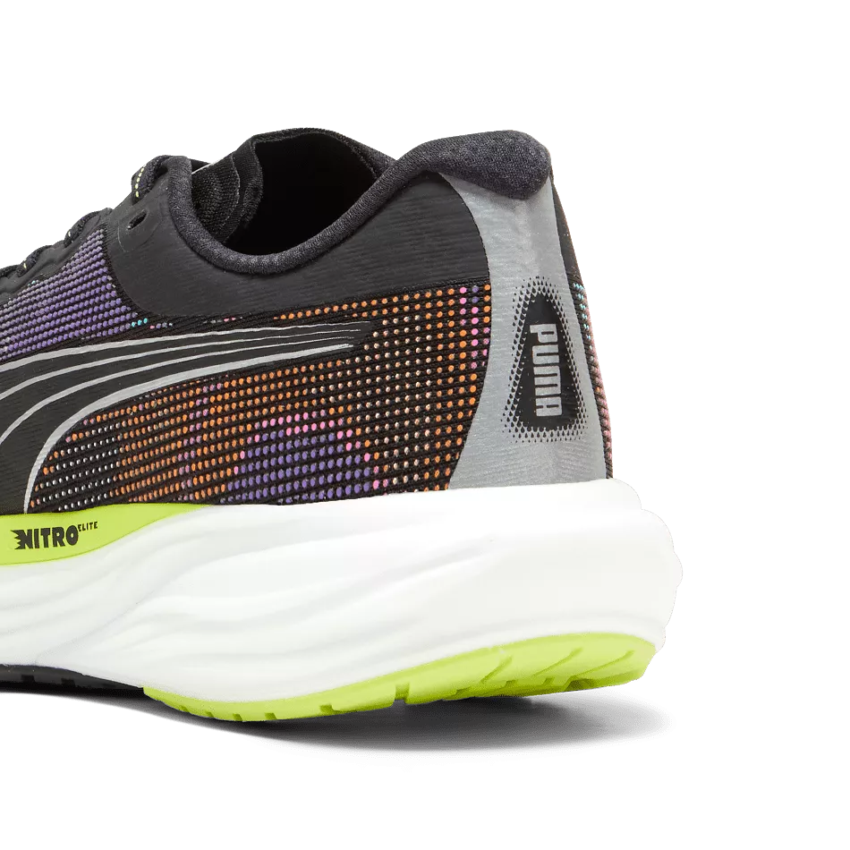 Puma Deviate Nitro 2 Men's  Running Shoes SS24 Puma Black-Lime Pow-Puma White