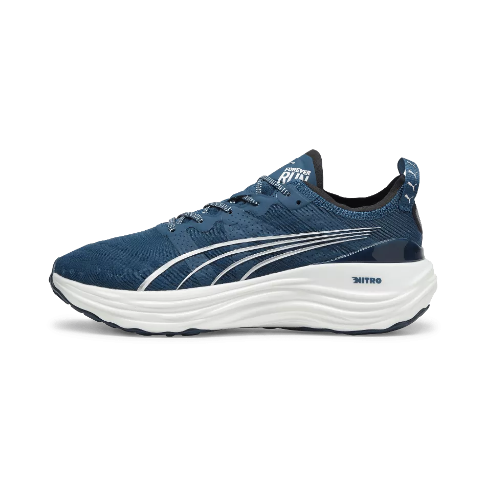 Puma ForeverRun Nitro Men's  Running Shoes SS24 Ocean Tropic-Puma White