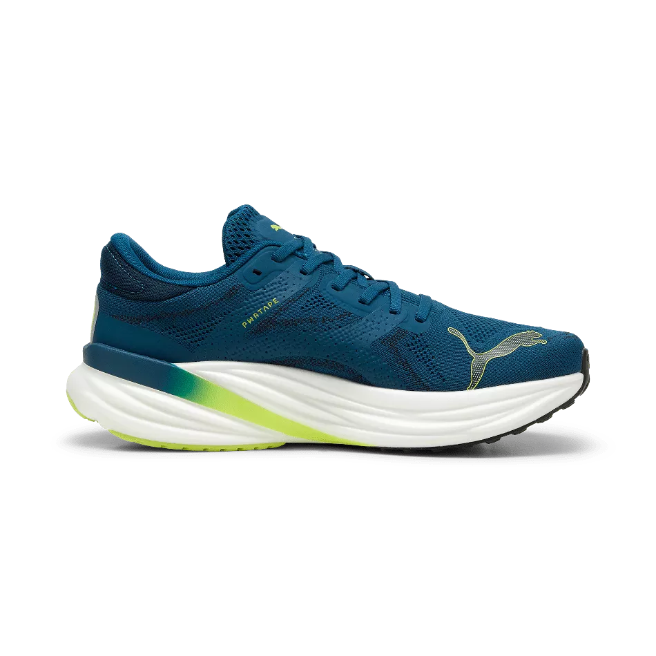 Puma Magnify Nitro 2 Men's  Running Shoes SS24 Ocean Tropic-Puma Black-Lime Pow