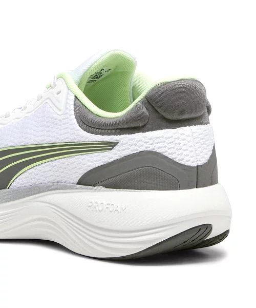 PUMA MEN'S SCEND PRO WHITE/GREEN SHOES