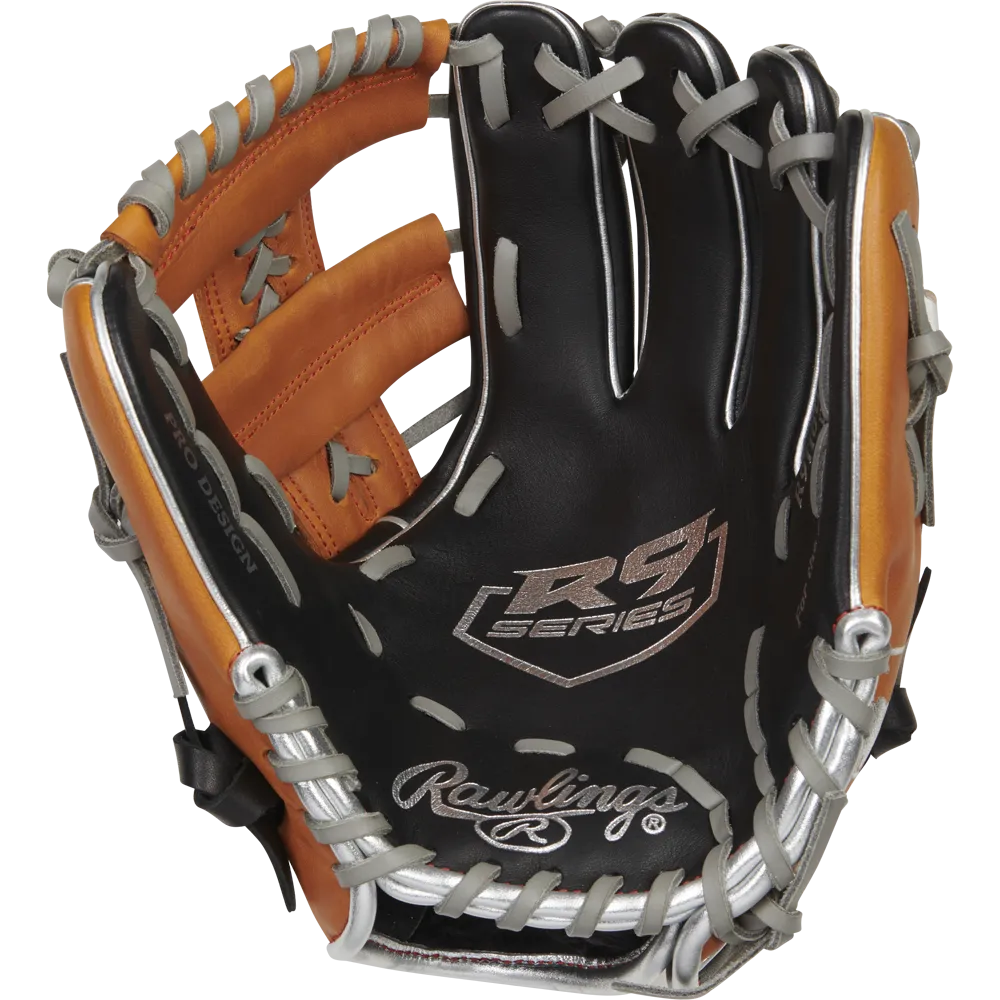 Rawlings R9 11 ContoUR Baseball Glove: R9110U-19BT