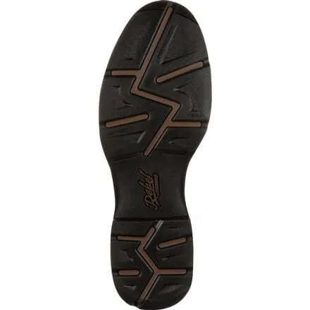 Rebel™ by Durango® Chocolate Pull-On Western Boot