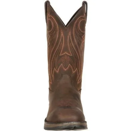 Rebel™ by Durango® Chocolate Pull-On Western Boot