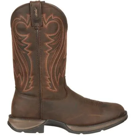 Rebel™ by Durango® Chocolate Pull-On Western Boot