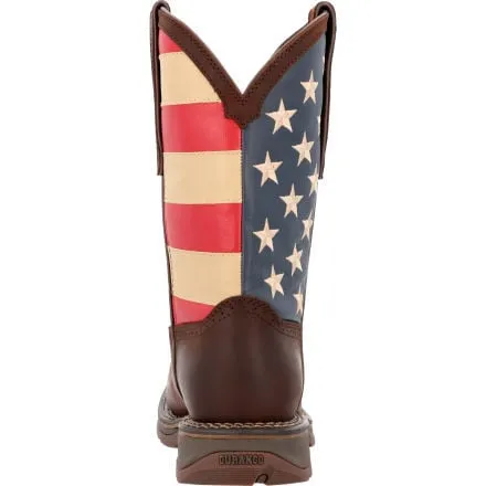 Rebel™ by Durango® Steel Toe Flag Western Flag Boot