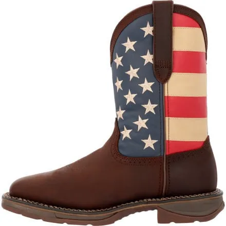 Rebel™ by Durango® Steel Toe Flag Western Flag Boot