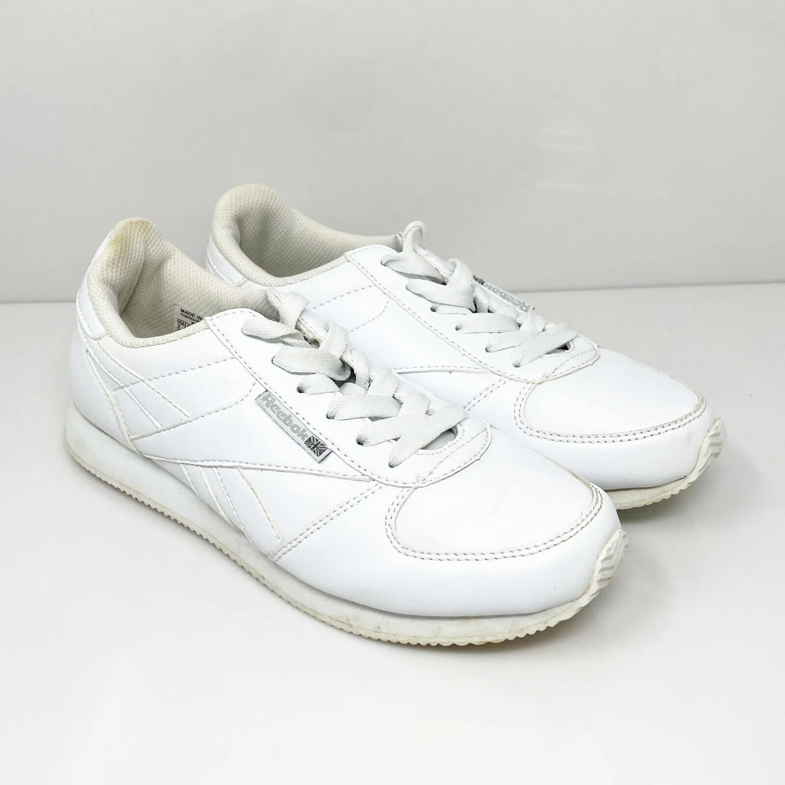 Reebok Womens Classic J98770 White Casual Shoes Sneakers Size 7 D